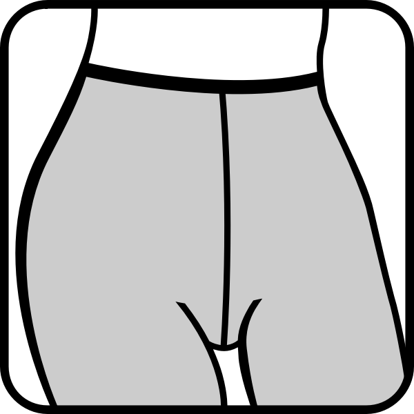 SVG Pantyhose drawing