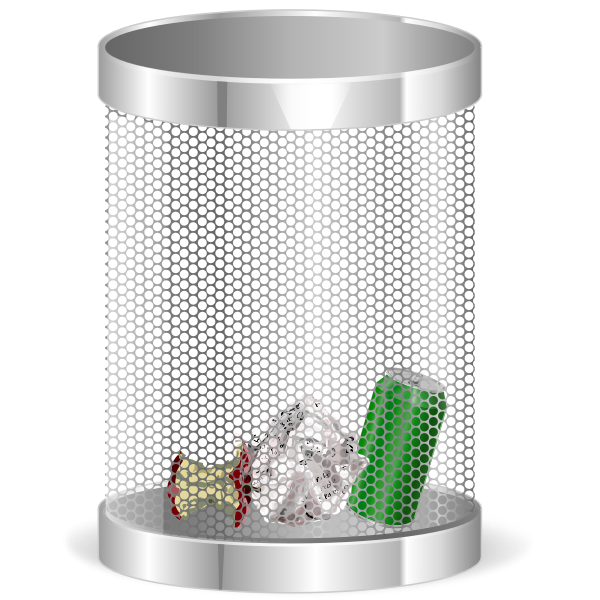 SVG Papelera -Trash Bin