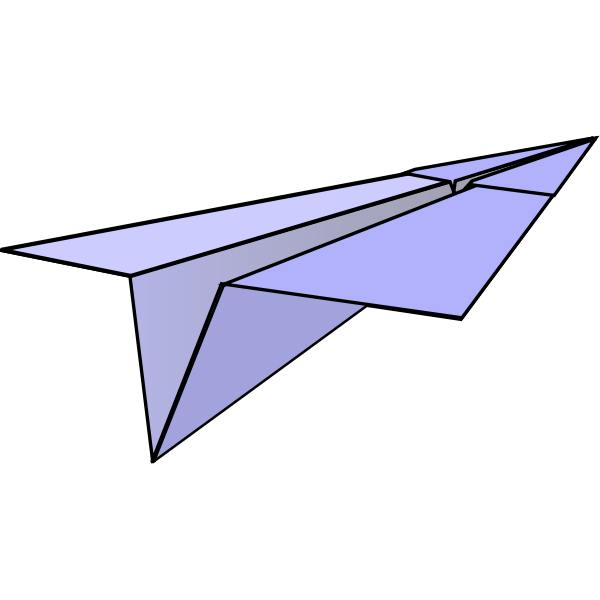 SVG Paper airplane