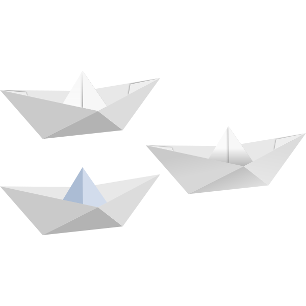 SVG Paper boats