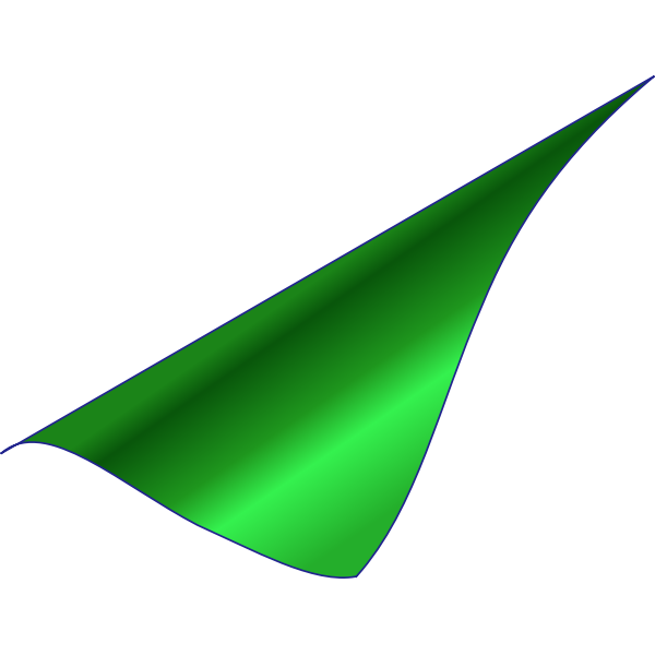 SVG Paper corner