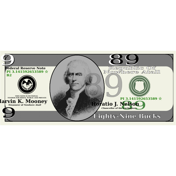 SVG Paper Currency