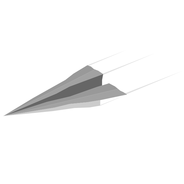 SVG Paper plane image