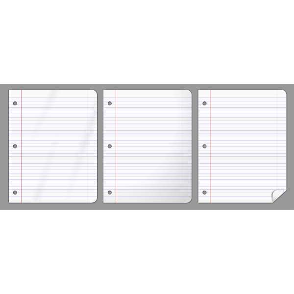 SVG Paper sheets image