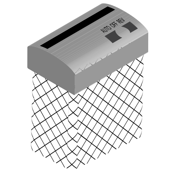 SVG Paper shredder