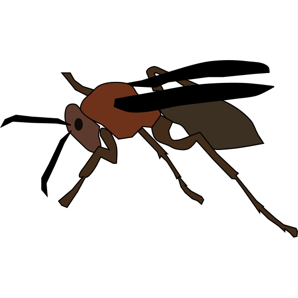 SVG Paper Wasp
