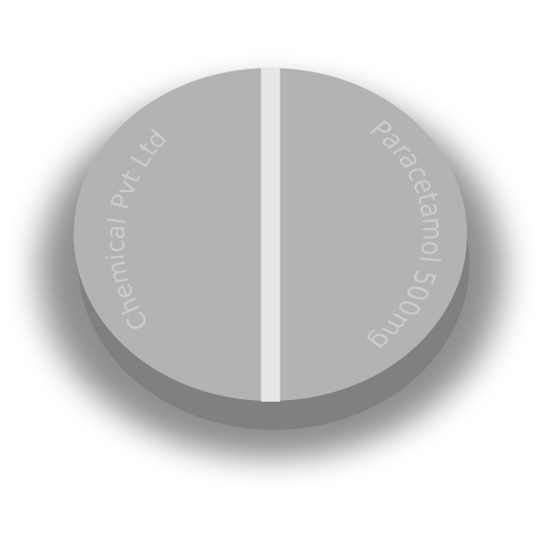 SVG Paracetamol pill