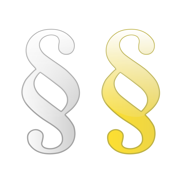 SVG Paragraph signs vector clip art