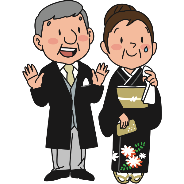 SVG Parents at Wwedding