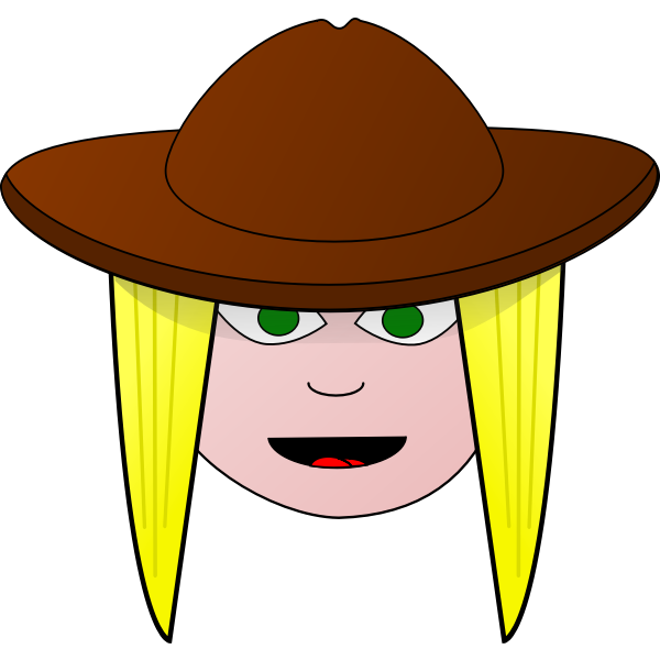 SVG Park ranger girl