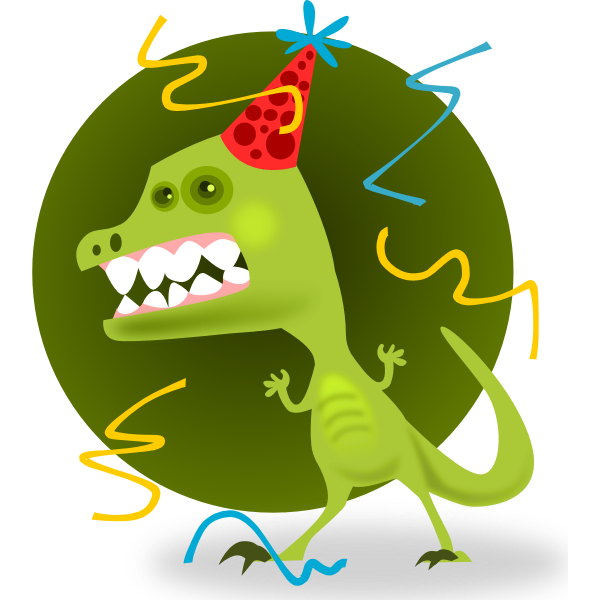 SVG Party animal vector graphics