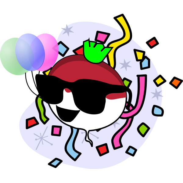 SVG Party drawing