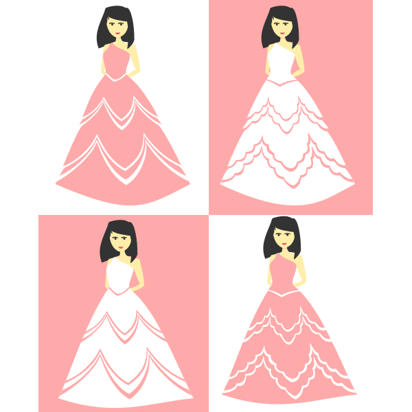 SVG Party dresses