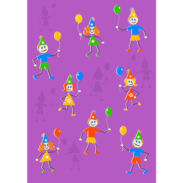 SVG Party kids