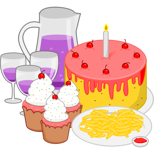 SVG Party meal