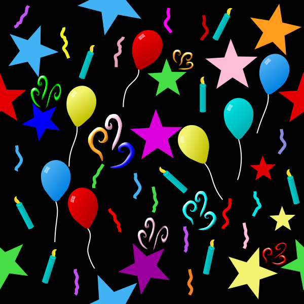 SVG Party pattern
