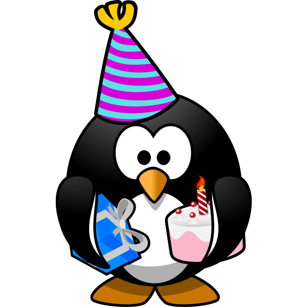 SVG Party penguin