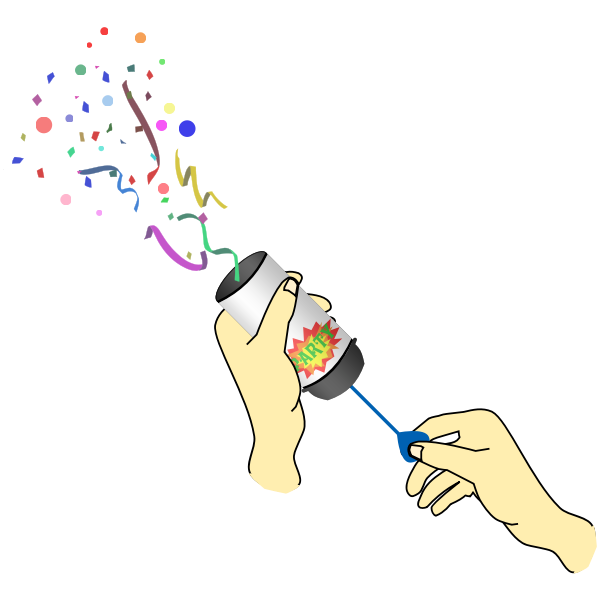 SVG Party Popper