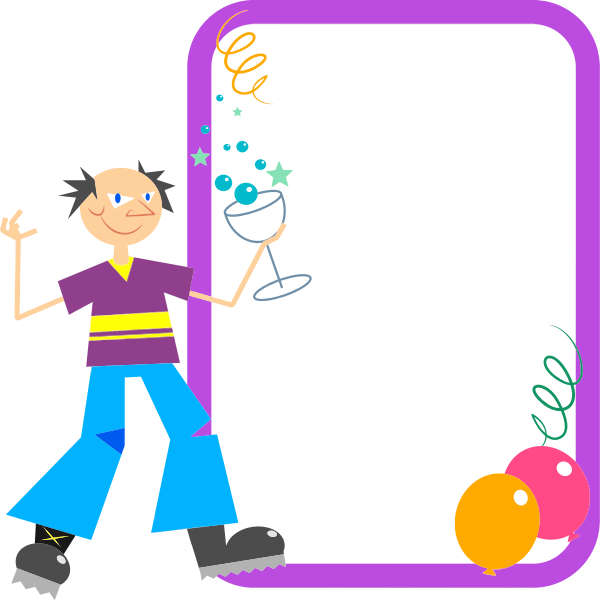 SVG Party sign