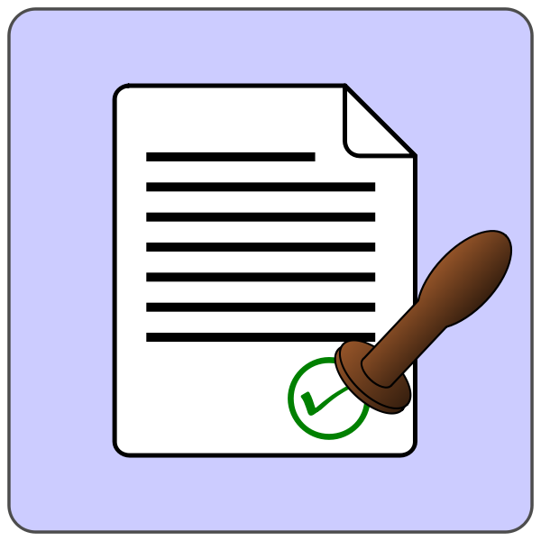 SVG Passed vector icon