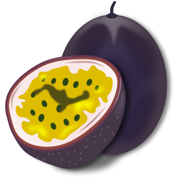 SVG Passion fruit