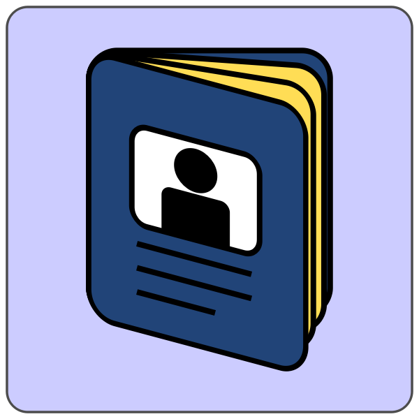 SVG Passport icon