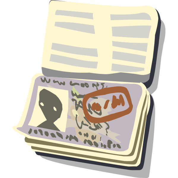 SVG passport open