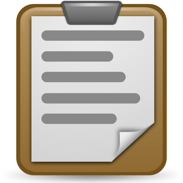 SVG Paste icon