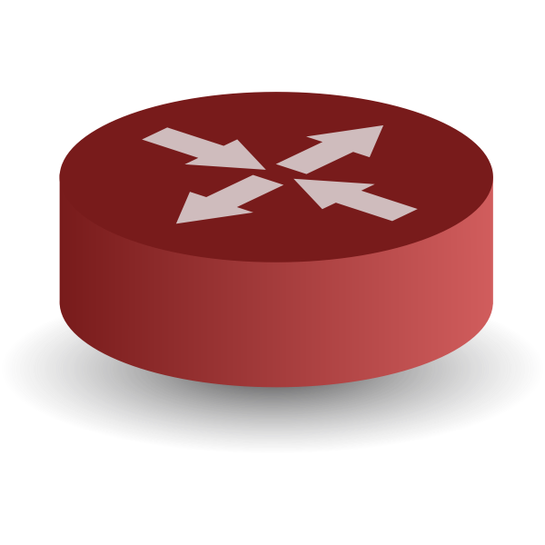 SVG Patricks red router