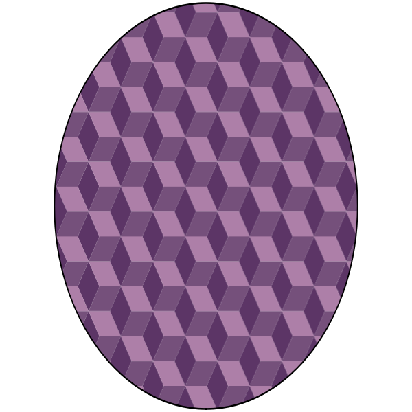 SVG pattern false cubes