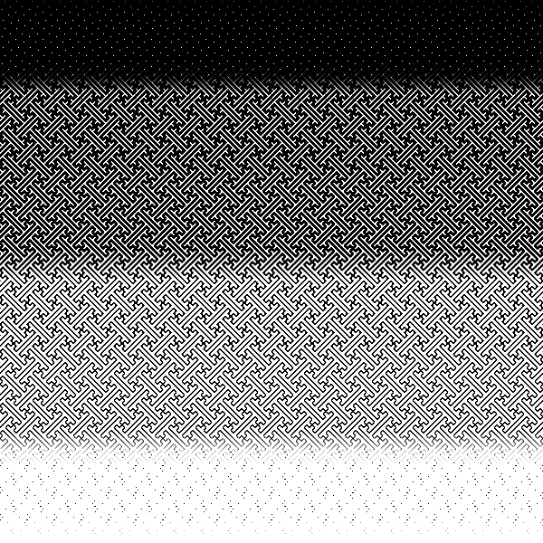 SVG Pattern made of tiles