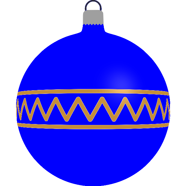 SVG Patterned bauble image