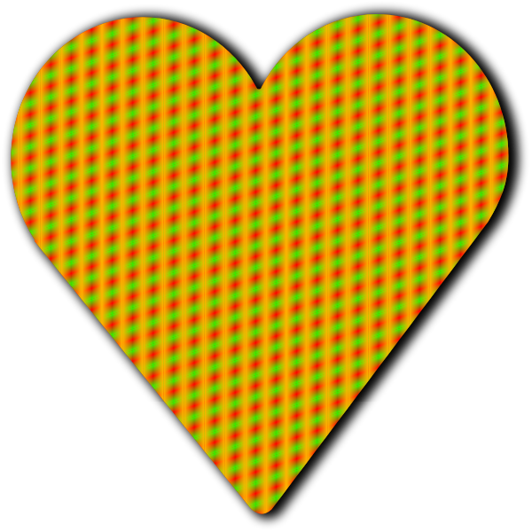SVG PatternedHeart