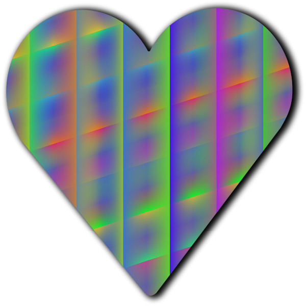 SVG PatternedHeart10