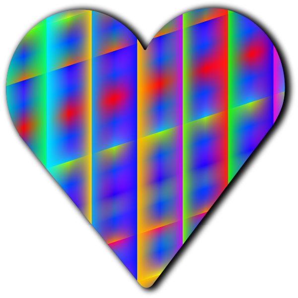 SVG PatternedHeart12