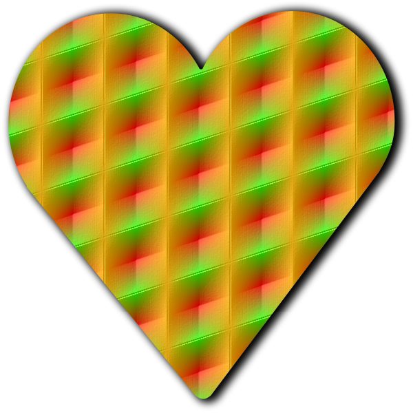SVG PatternedHeart14