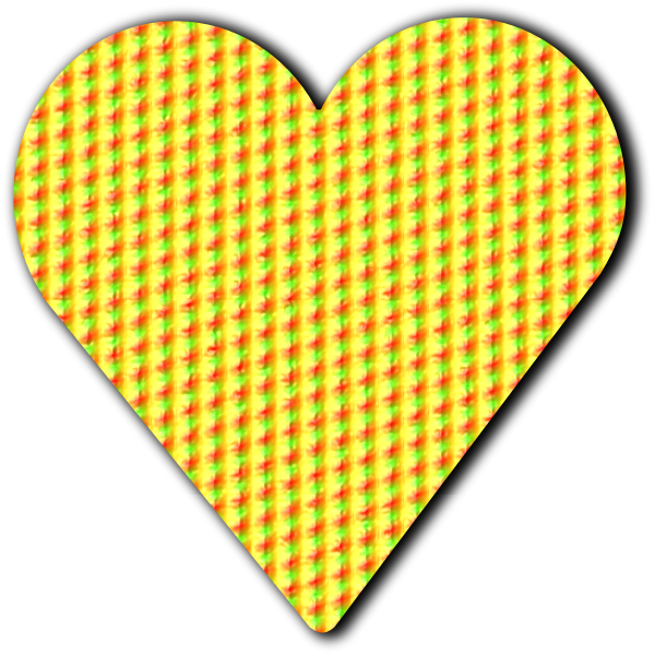 SVG PatternedHeart15