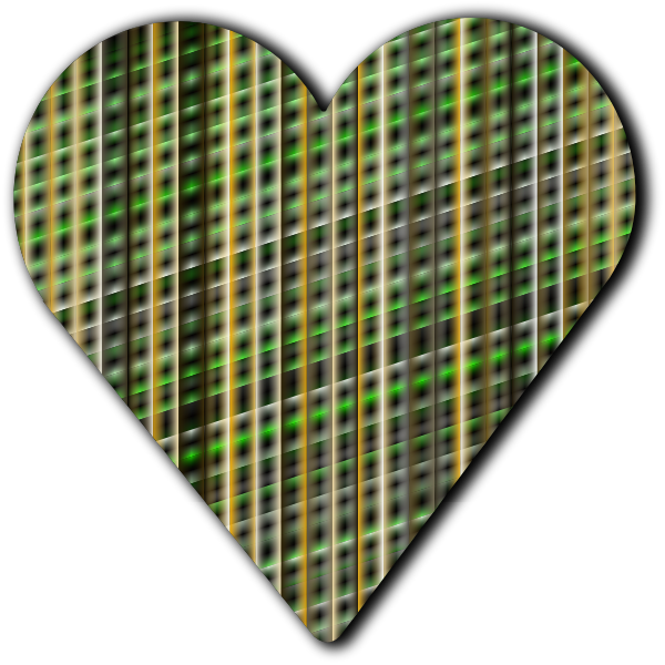 SVG PatternedHeart5