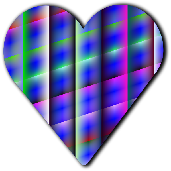 SVG PatternedHeart8