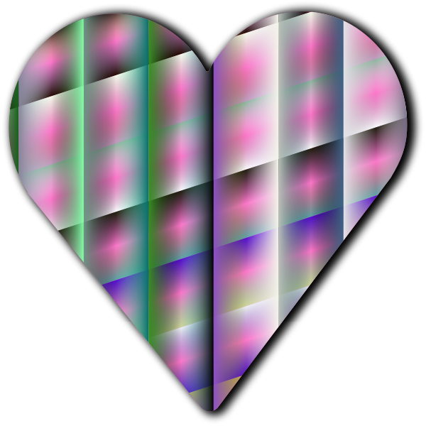 SVG PatternedHeart9
