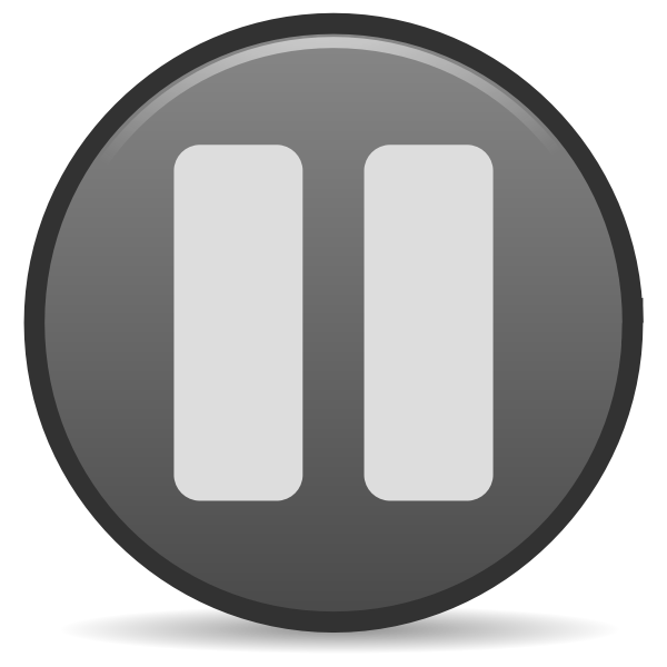 SVG Paused emblem icon