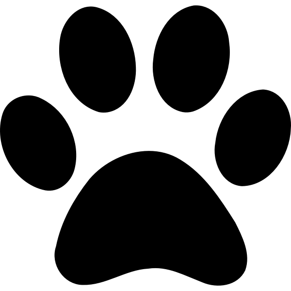 SVG Paw print