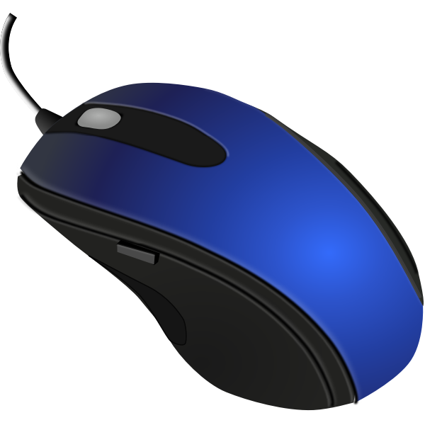 SVG PC mouse vector illustration