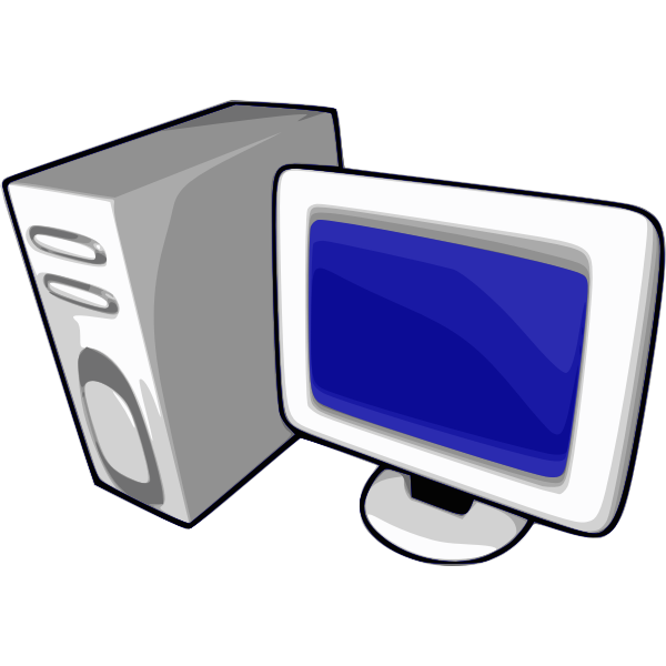 SVG PC vector image