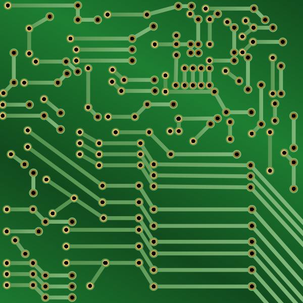 SVG PCB electronics strange