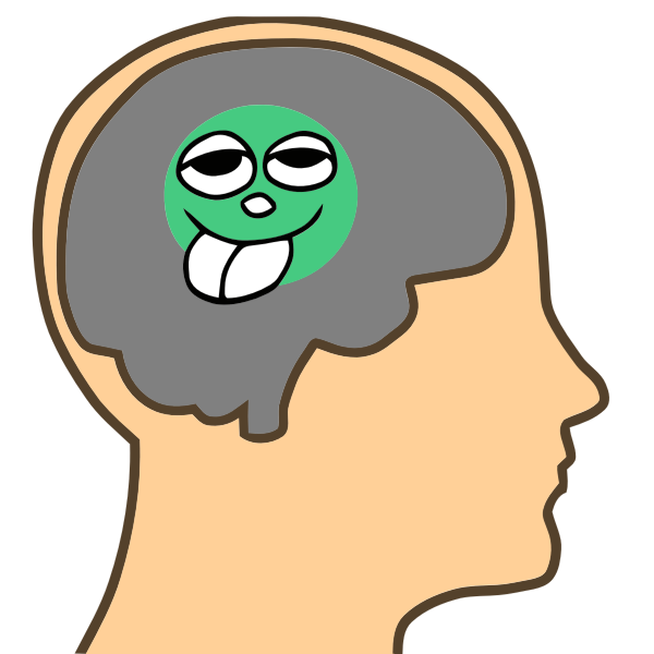 SVG Pea-sized brain