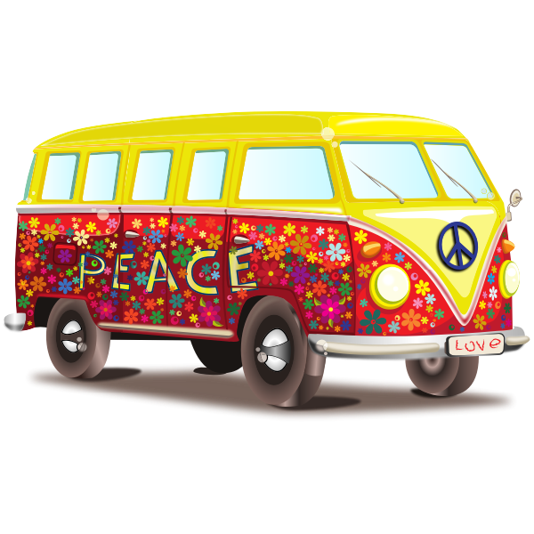SVG Peace and Love