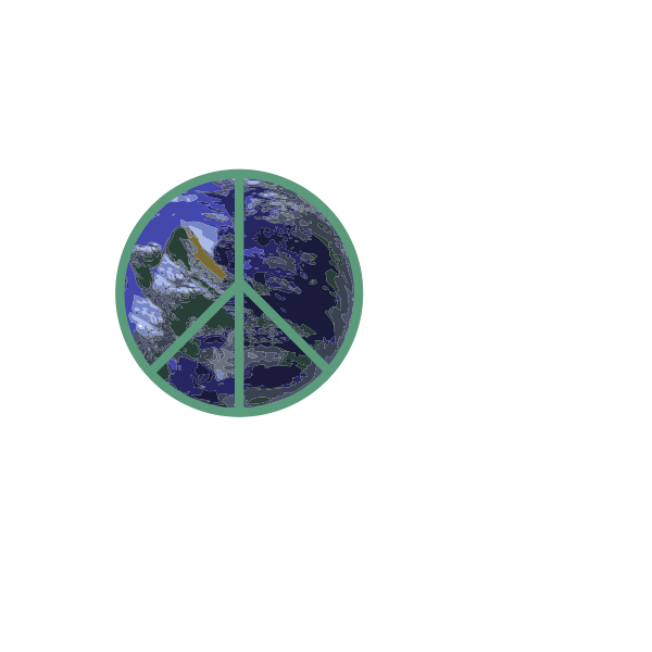 SVG Peace on Earth Logo