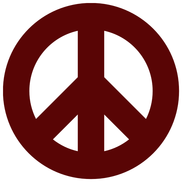 SVG Peace sign 1