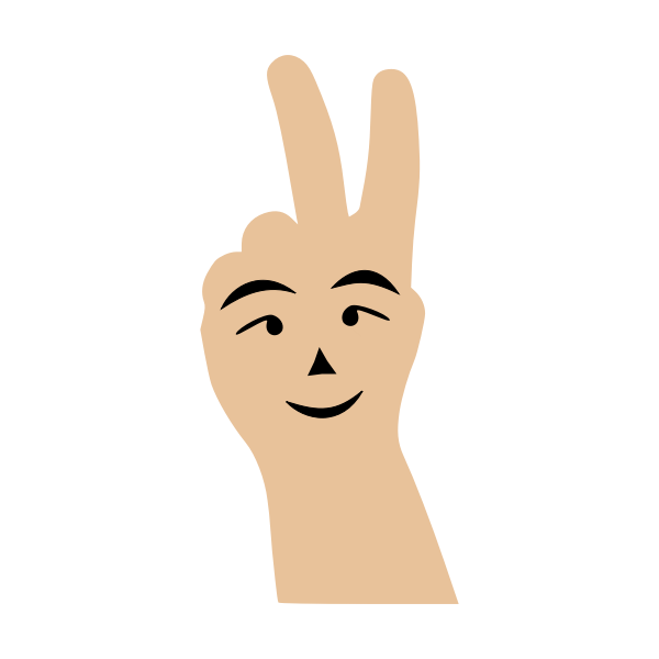 SVG Peace sign simple image